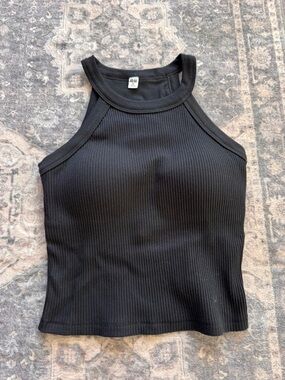 Uniqlo Bratop Black XS NWOT